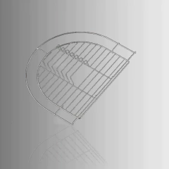 Escurreplatos Curve Johnson Acero Inoxidable Canasto