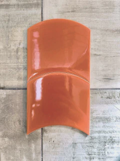 Cerámica Azulejo Curve Acuarela 10x12 Ladrillo Brillante - tienda online