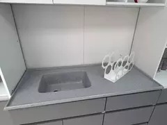 Mesada Marmol Sintetico 120 x 60 cm Bacha Reversible Durafort - Pignataro Diseño & Construccion