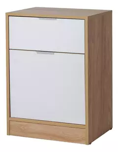 Mesa Luz Moderna Cajon Y Puerta Murano - Ricchezze