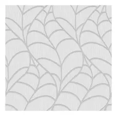 Empapelado Vinilico Aura Raya Gris Texturado Lavable Muresco - comprar online