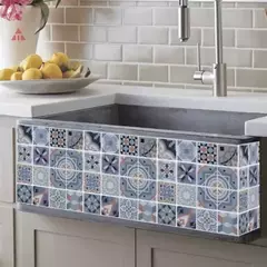Cerámico Autoadhesivo Cocina Baño Muresco Calcareo 16581