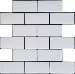 Azulejo Vinilo Autoadhesivo Ceramica Blanca Muresco 16531 en internet