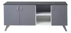 Modular Moderno Rack Mesa Tv 120 cm mesina Pietra/gris Centro Entretenimiento Estantes - comprar online