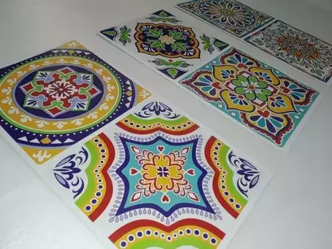 Azulejos Autoadhesivos Vinilo Muresco 16221 X 6 U