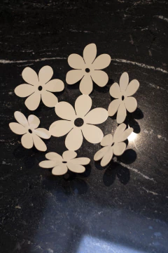 Cuenco Fiori Piccolo Bowl Cazuela Diseño Flores Metal - 27 Cm - - tienda online