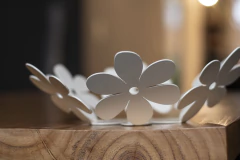 Cuenco Fiori Piccolo Bowl Cazuela Diseño Flores Metal - 27 Cm - - comprar online