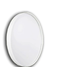Espejo Redondo Marco Hierro Diámetro 60cm Negro - Blanco- Peltre - Cobre- plata