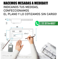 Mesada 160x60 Madera Eucalipto Laqueada con bacha Curve Johnson - Pignataro Diseño & Construccion