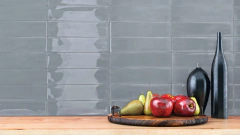 Cerámica Acuarela Azulejo 7.7x30 Iceland Gris Pared x caja - comprar online