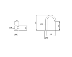 Griferia Peirano Marbella Mesada Lavatorio 60-12 Canilla - comprar online