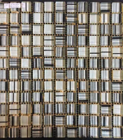 Malla Trazos Gris 30X30