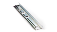 Perfil Guardacanto Aluminio Cantonera Brillante 12mm- Gab12