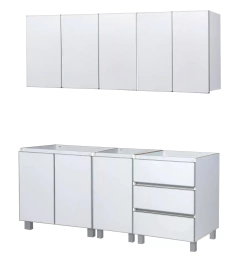Mueble Cocina Bajo Mesada Ricchezze Potenza 150 Cm + Alacena 150 cm en internet