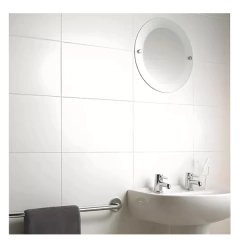 Ceramica Pared /Piso Cortines 35x60 Blanco Satinado 1ra Calidad Por Caja 1,47 M2