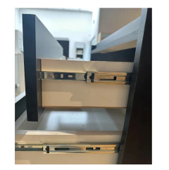 Mueble Bajo Mesada Negro Total Black 160 Guia Telescopica Negro - Pignataro Diseño & Construccion