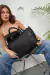 THE TOTE BAG mediana negro