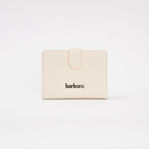 Porta Pasaporte Niza Liso Crema - comprar online