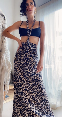 Vestido Africa Leopardo