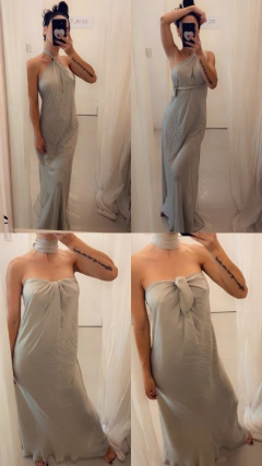 Vestido Africa cemento - tienda online