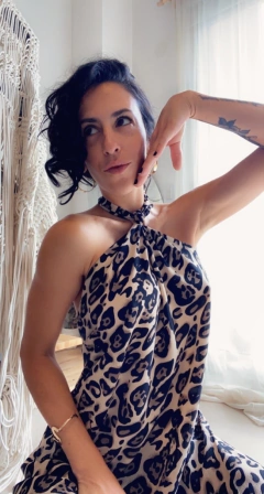 Vestido Africa Leopardo - tienda online