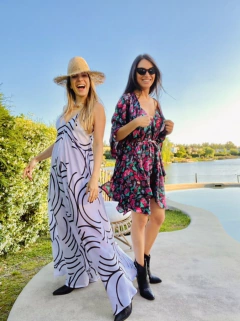 Vestido California Flores