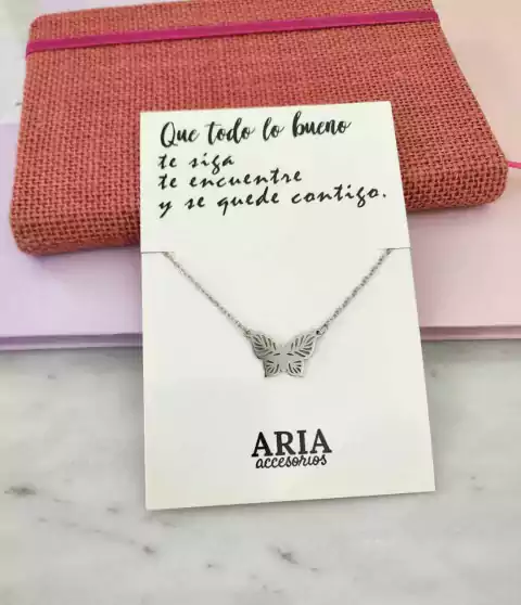Collar Mariposa
