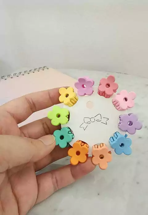 Set broches Flores Primavera