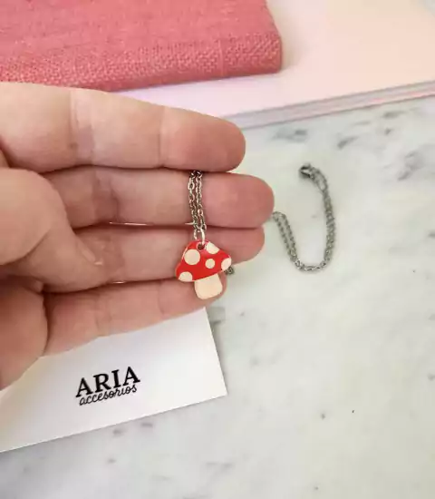 Collar Honguito Bebe