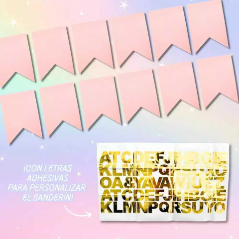 Guirnalda Banderin Personalisable