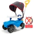 Aluguel Quadriciclo de Passeio Azul Empurrar Suporta até 25kg Policar Soft - loja online