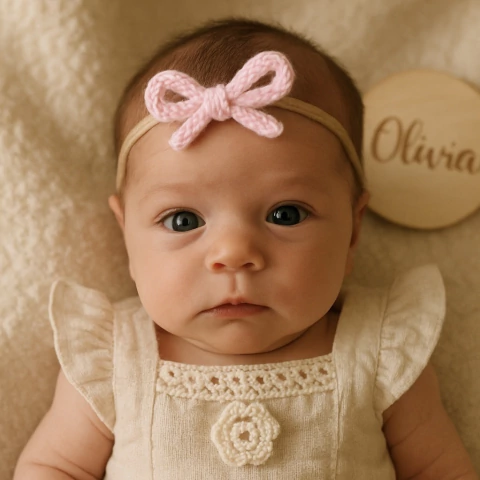 Laço Tricozinho Rosinha - comprar online