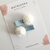 Kit Hair Clips Jeans Light Pompom