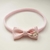 Laço Gravatinha Rosa Baby Bordada - loja online