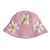 Chapéu Bucket Crochet Flores Rosa na internet