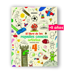 COMBO 4 libros PEQUEÑOS GRANDES ARTISTAS - mariana sanz ilustraciones