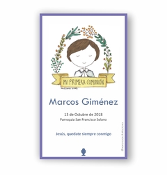ESTAMPITA COMUNIÓN x 24