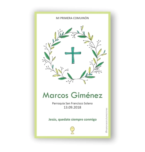 ESTAMPITA COMUNIÓN x 24