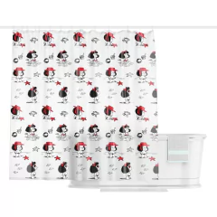 Cortina de Baño Original Mafalda más protector en internet
