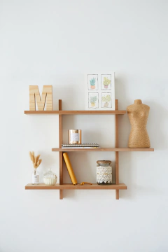 Estante Flotante Nórdico 60 Cms X 60 Cms Melamina - tienda online