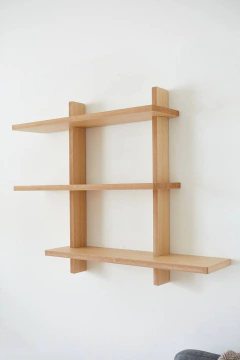 Estante Flotante Nórdico 60 Cms X 60 Cms Melamina - CASA con ONDA