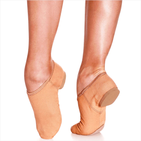 Botinha Split Sole em Lona Stretch - Só Dança JZ75VG