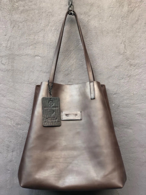 Brown Lotus Bag