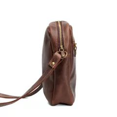 Bandolera Furore Choco graneado - Vittore Calzature