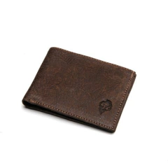Billetera Parma Chocolate envejecido