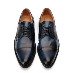 Zapatos Brescia Azul - Vittore Calzature