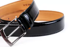 Cinturón Charol negro - comprar online