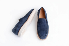 Mocasines Livorno Azul - Vittore Calzature
