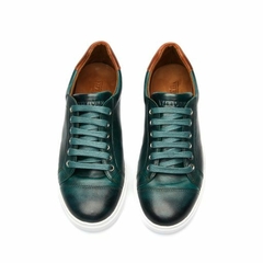 Zapatillas Roma Verde Petróleo - Vittore Calzature