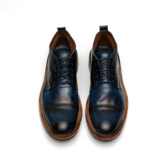 Botas Taormina azul - Vittore Calzature